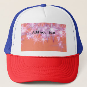 Casquette Simple ciel bleu paillettes scintillement étoiles 