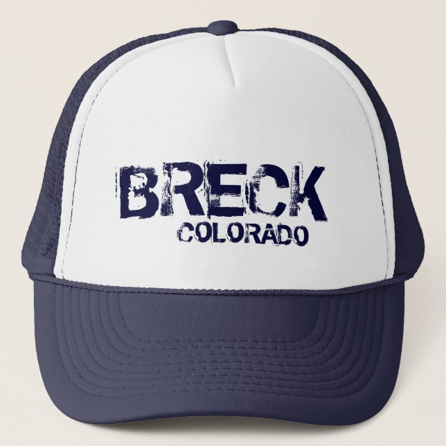 Casquette simple de bleu marine de Breckenridge le (Devant)