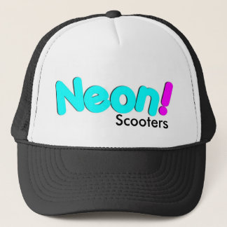 Casquette simple de scooters au néon