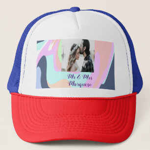 Casquette simple minimal ajoutez votre nom photo peinture pa