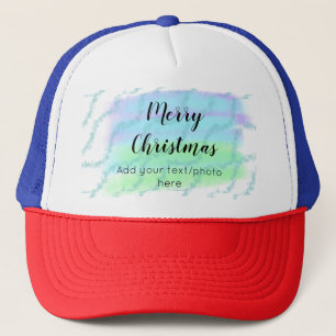 Casquette simple minimal ajoutez votre texte photo joyeux no