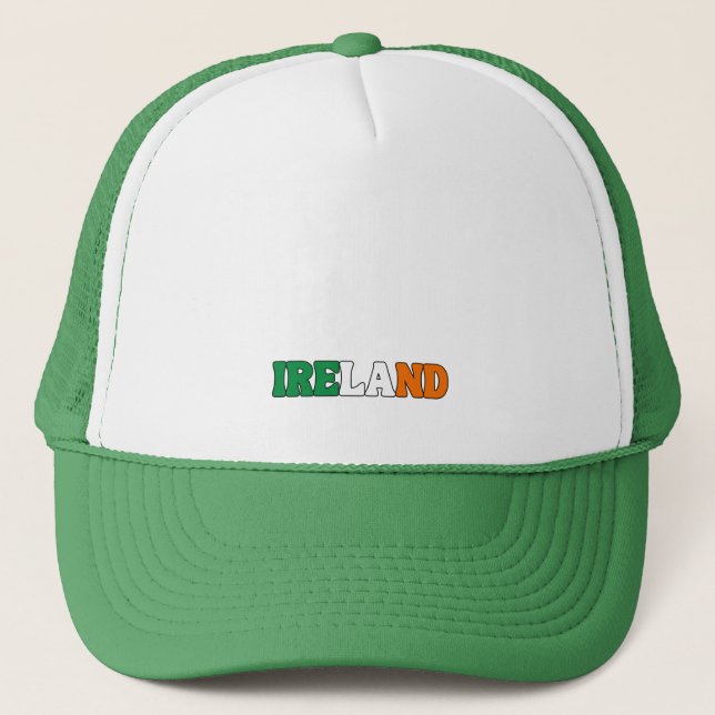 Casquette Simple Modern Irlande National Flag Appareils (Devant)