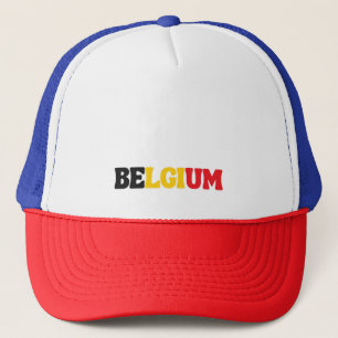 Casquette Simple Moderne Belgique National Drapeau Vêtements