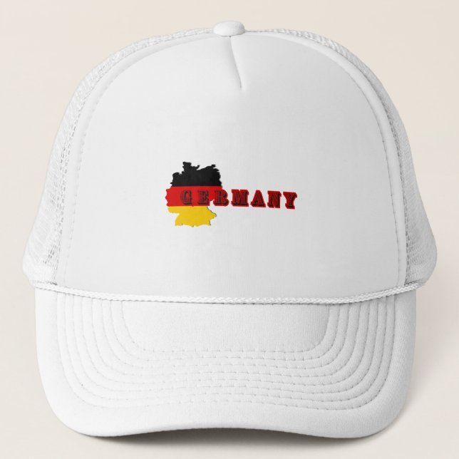 Casquette Simple Moderne Germanie Allemagne Lettre d'art Sou (Devant)