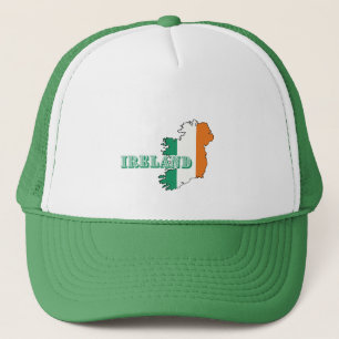 Casquette Simple Moderne Irlande Irlande irlandaise Carte de