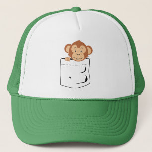 Casquette Singe dans la poche