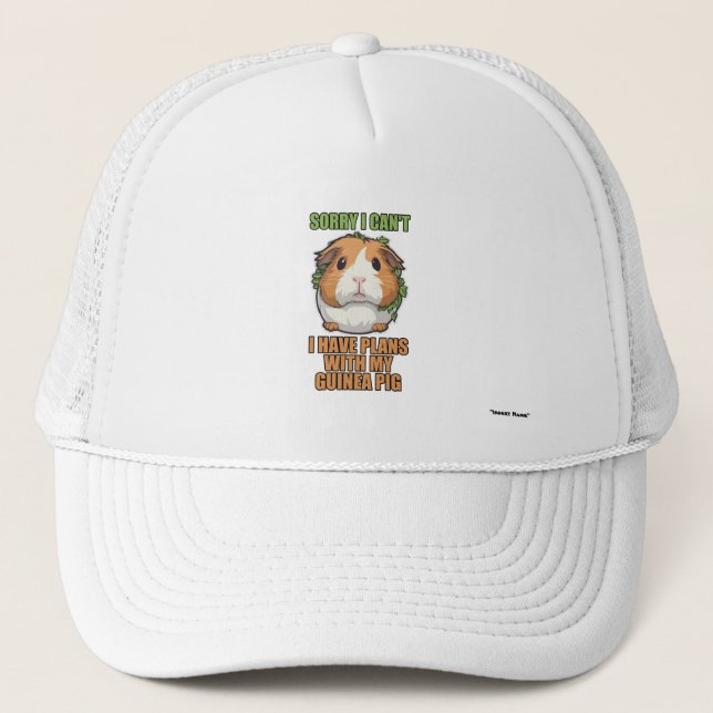Casquette Sir Squeaks-a-Lot, Esquire (Devant)