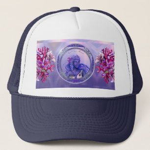 Casquette Sirène d'océan violet