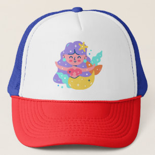 Casquette Sirène jaune