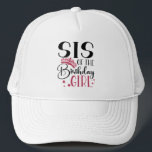 Casquette Sis of the Birthday Girl Customisé Squad Correspon<br><div class="desc">Vous cherchez une chemise d'anniversaire qui fera de votre fête une réussite? Ne cherchez pas plus loin que nos maillots d'équipe d'anniversaire assortis! Ces tee - shirts élégants sont parfaits pour toute fête d'anniversaire. Nos chemises assorties font un grand cadeau pour vos amis et votre famille, et peuvent être portées...</div>