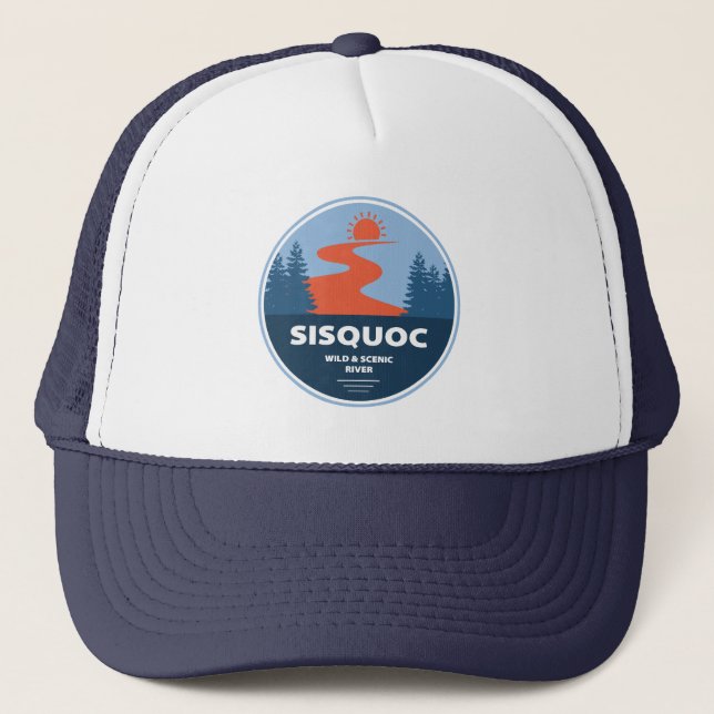 Casquette Sisquoc Wild Et Rivière Pittoresque Californie (Devant)