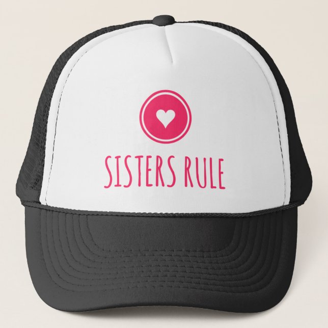 Casquette Sisters Rule Trucker Hat (Devant)