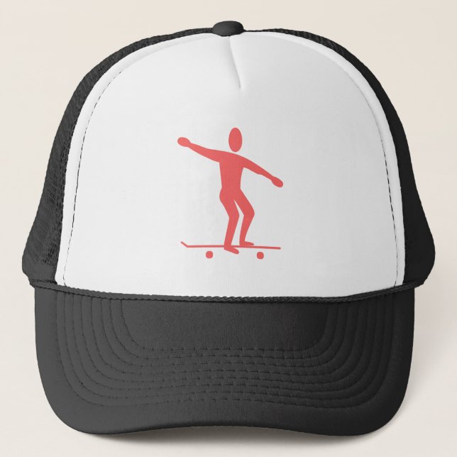 Casquette Skateboard - Tropical Pink (Devant)