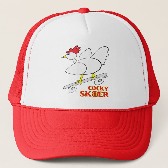Casquette Skater Cocky (Devant)