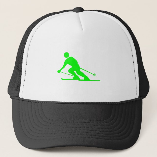 Casquette Ski - Vert (Devant)