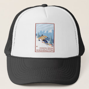 Casquette Skieur de neige de Downhhill - mission Ridge,
