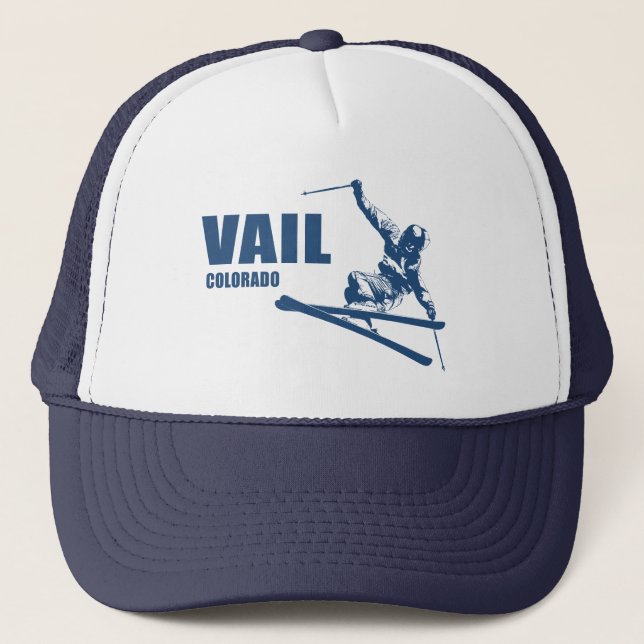 Casquette Skieur de Vail Colorado (Devant)