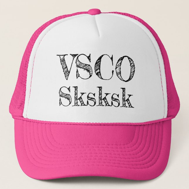 Casquette sksksksksk VSCO (Devant)