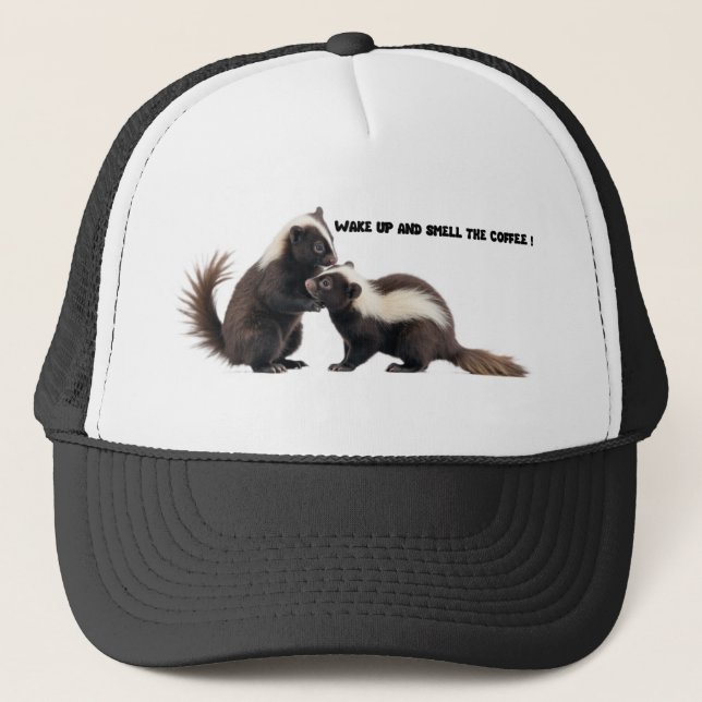 Casquette skunk hat (Devant)