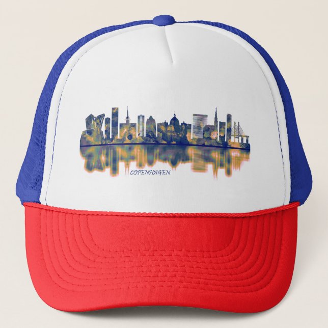 Casquette Skyline Copenhague (Devant)