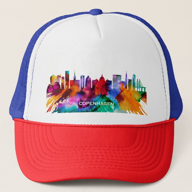 Casquette Skyline Copenhague (Devant)