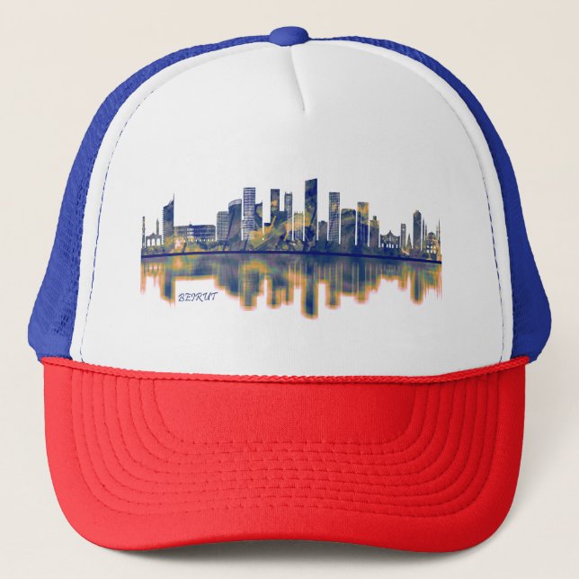 Casquette Skyline de Beyrouth (Devant)