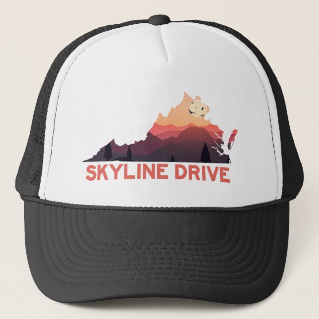 Casquette Skyline Drive Shenandoah National Park Virginia Ma (Devant)