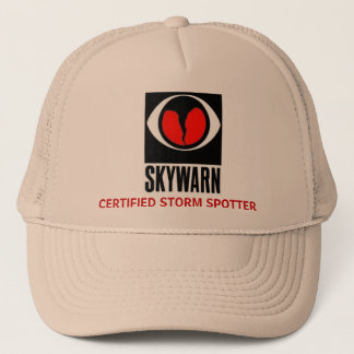 Casquette skywarn grand, OBSERVATEUR CERTIFIÉ de TEMPÊTE
