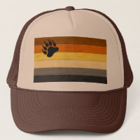 SlipperyJoe's Bear Pride drapeau en bois Fraternit