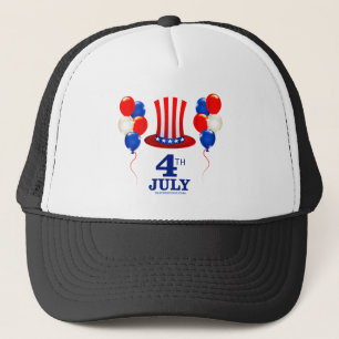 Casquette SlipperyJoe's fête d'indépendance du 4 juillet cla