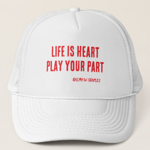 CASQUETTE SLOGAN DU CŒUR 