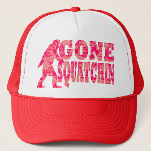 Casquette Slogan rouge allé des textes de squatchin