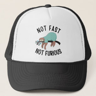 Casquette Sloth Pas Rapide Pas Furieux