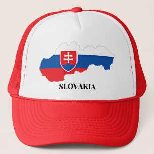 CASQUETTE SLOVAQUIE SILHOUETTE, ÉTIQUETÉE,