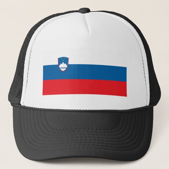 Casquette Slovénie - Drapeau de la Slovénie (Devant)