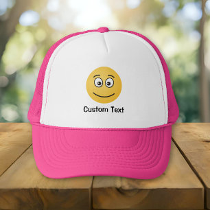Casquette Smiling Face with Open Eyes Trucker Hat