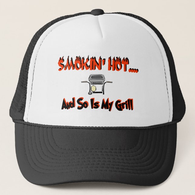 Casquette Smokin chaud….et est ainsi mon gril (Devant)