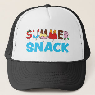 Casquette Snack d'été pour enfants Popsicles