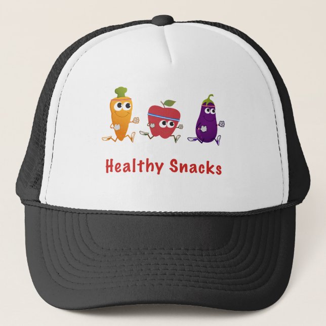 Casquette Snacks sains (Devant)