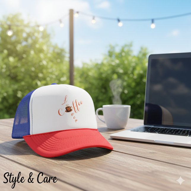 Casquette Snapback Café Lover - Chapeau Chauffeur Stylé (Coffee Lover Snapback – Stylish Trucker Hat)