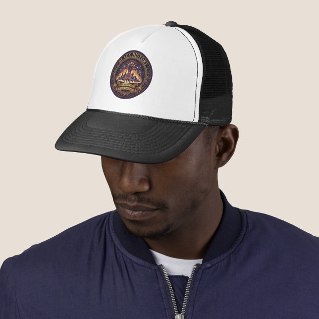 Casquette snapback premium « Black Legacy Unity Pr (En situation)