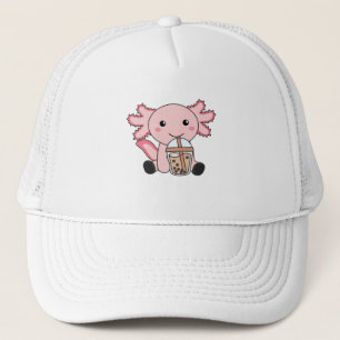 Casquette Snaxolotl Axolotl Amateurs de thé à bulles Animaux
