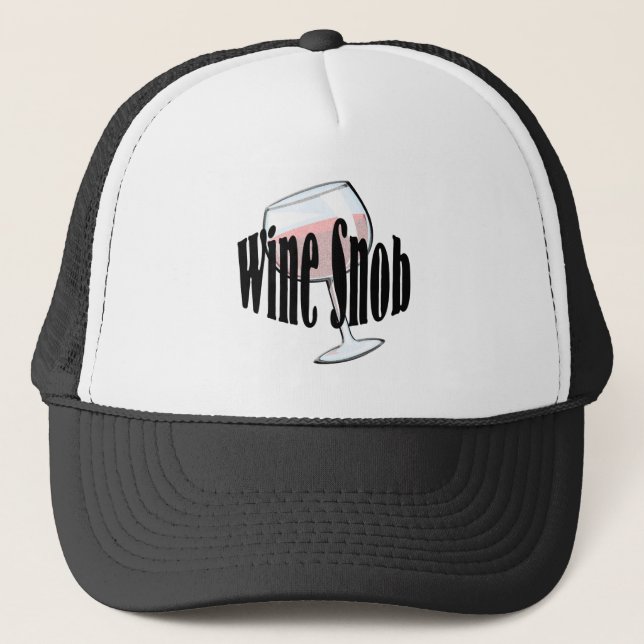 Casquette Snob de vin (Devant)