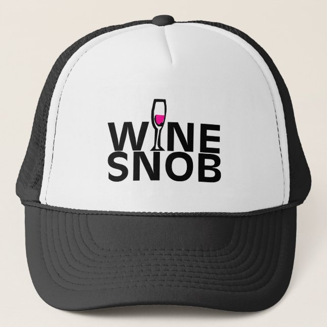 Casquette Snob de vin (Devant)