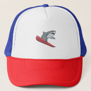 Casquette Snowboard requin