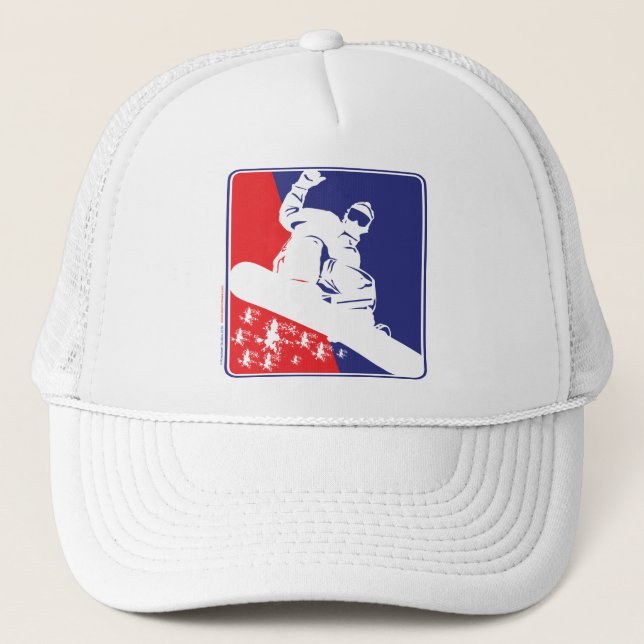 Casquette Snowboarding, USA (Devant)