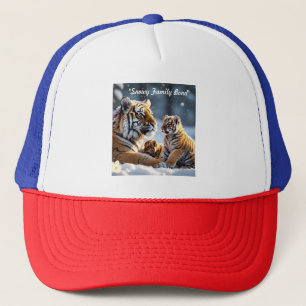 Casquette "Snowflakes and Tiger Tracks"