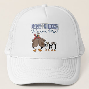 Casquette Snowflakes Warm Me Tshirts et cadeaux de vacances