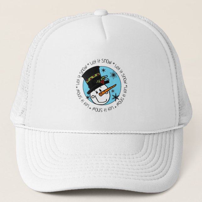 Casquette Snowman Laisser Neige (Devant)