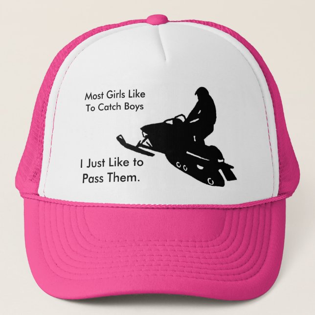 Casquette Snowmobile de filles (Devant)